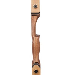60″ Wooden Riser Takedown Recurve Bow 30-50lbs Archery American Hunting Target