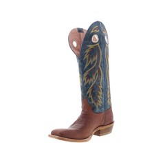 Tony Lama Merrit Buckaroo SA2004 Mens Blue Leather Cowboy Western Boots