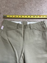 Tailored Sportsman Knee Patch Riding Breech Pants Jodhpurs KHAKI 18 USA MSP $199