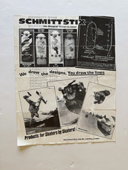 original vintage 1985 SCHMITT STIX product mailer 1985