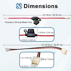 24 Volt Battery Pack for Razor Dirt Quad (9 Ah, w/ Harness) – Replacement Power