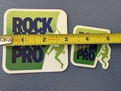 Lot 2 ROCK GYM PRO CLIMBING SCHOOL MANAGEMENT Software Promo STICKER DECAL