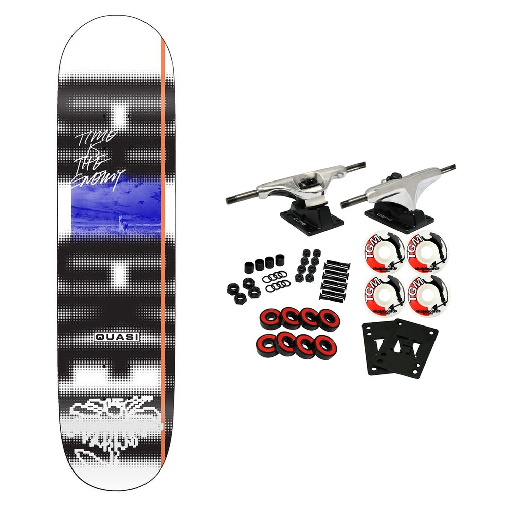 Quasi Skateboard Complete Gilbert Crockett Time Is 8.5″ x 32.25″