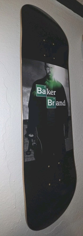 Baker Andrew Reynolds Abq Breaking Bad Black Green Grey Size 8.125″ Vintage NOS