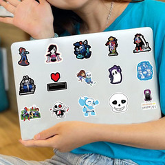 200Pcs Undertale Stickers – Waterproof Vinyl Cute Stickers for Water Bottles…