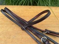 Dark Oil Leather Browband Western Horse Headstall ~ QUALITY