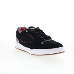 ES Accel Fit 5101000214001 Mens Black Suede Skate Inspired Sneakers Shoes