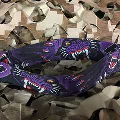 NEW KM Paintball Universal Mask Goggle Strap – Limited Edition Panther