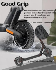 GLDYTIMES 8.5 Inch Scooter Tires, 8.5/1.37-6.1, honeycomb tires 1 pc