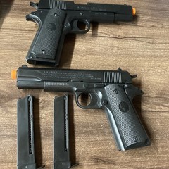 Lot Of 2 Game Face Stinger P311 Airsoft Pistol BB Black Spring Power 325 FPS