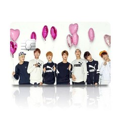 4 Pack BTS K-Pop Credit Card Skin ARMY Fan Tribute Debit ATM Decal Sticker Set