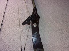 Bear Whitetail Hunter Compound Bow With Camo Limbs