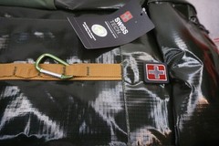 Swiss Tech Spacey Top Loader Backpack Green Laptop Pocket New
