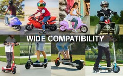 HQRP 24V 2A Electric Scooter Battery Charger for RAZOR E100 E200 E125 E150