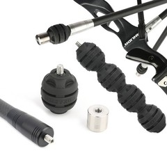 Compound Bow Stabilizer Ball Suppressor Dampener String Stop Silencer Archery
