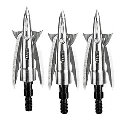 Beast Broadheads 2.0″ 100 Grain Titanium 3-Pack (TI-3PACK-100g-2.0in)