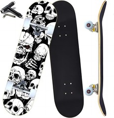 Pro Complete Skateboards for Beginners Girls Boys Kids Youths Teens Adults 31…
