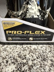 JT Proflex Paintball Mask Goggle Spectra Snow Camo LE