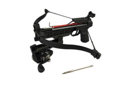 80 lbs FISHING CROSSBOW WITH 6″ heavy steel FISHING BOLT AND FISHING REEL