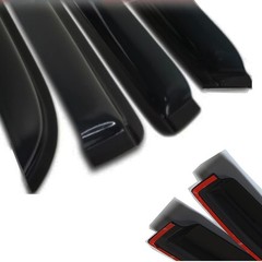 Side Window Visors rain Guards Vent Deflectors for 2018 2019 2020 2021 2022 2…