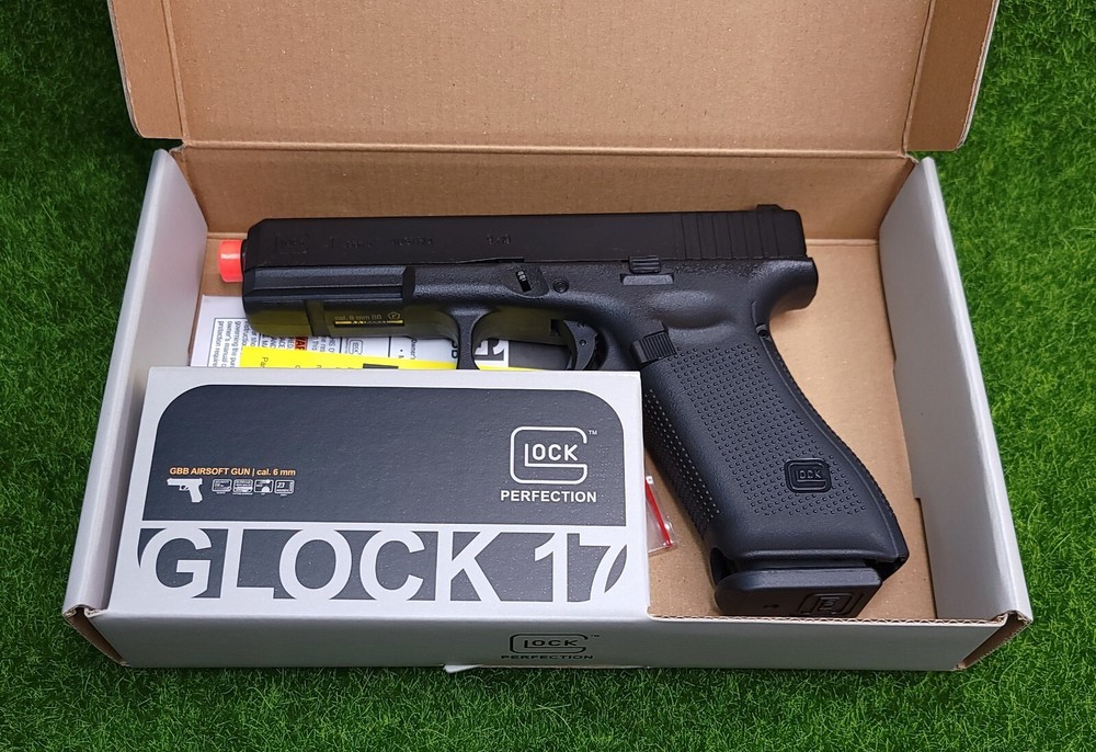 Umarex Glock 17 Gen 5 Green Gas 6mm Semi-Auto Airsoft Pistol, 325FPS – 2276344