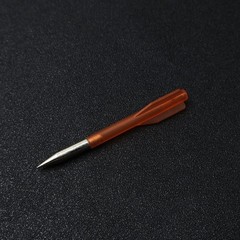 Red 7.6cm Short Slingshot Darts – 6mm Thick, Metal Tip, Plastic Body for Hunting