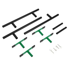 Adjustable Height 99″ Round Grind Rail Skate Rail Skateboard Ramp for Scooters
