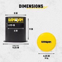 Kan Jam Mini – The Original Backyard Outdoor Game now in a Smaller Indoor…