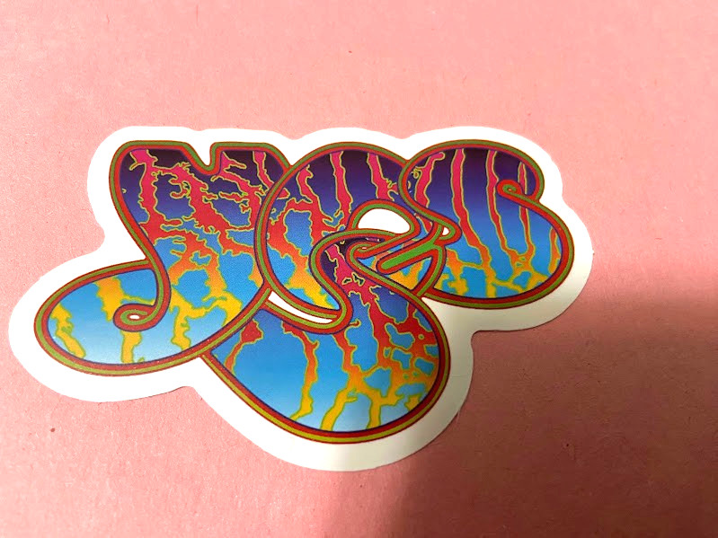 Yes-Sticker-Band-Die-Cut-3″x2″-Fan-Skateboard/Phone Sticker-New