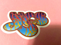 Yes-Sticker-Band-Die-Cut-3″x2″-Fan-Skateboard/Phone Sticker-New