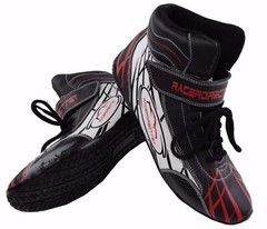 JR RACING DRIVING SHOES SFI 3.3 LEATHER COOL GRAPHICS SIZE 1-7 PICK SIZE