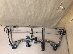 PSE Archery Brute LT RH Draw DL: 29” DW: 60# Compound Bow In Case – Camo/Black