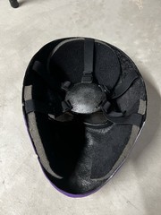 Horror Airsoft Paintball Halloween Mask Excellent Condition Purple/Black/Yellow