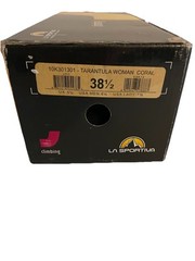 La Sportiva Tarantula Women’s Climbing Shoes 38.5 US 7.5 Coral NIB Frixion Sole