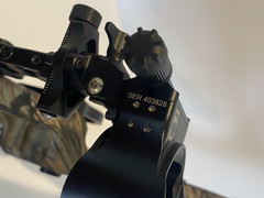 Mathews Z7 Bow, Leupold Vendetta Laser rangefinder, IQ sight, 29.5 Draw