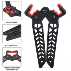 1X Black Bow Stand Universal Lightweight Archery Kickstand for Compound Bows NEW