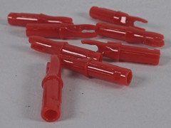 Archery Nocks 6.2mm/0.246″ Rose Red 50PK RRNKS702