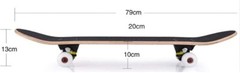 Wilver Complete Skateboards for Beginners to Pro 31 inches – Color B Aloha