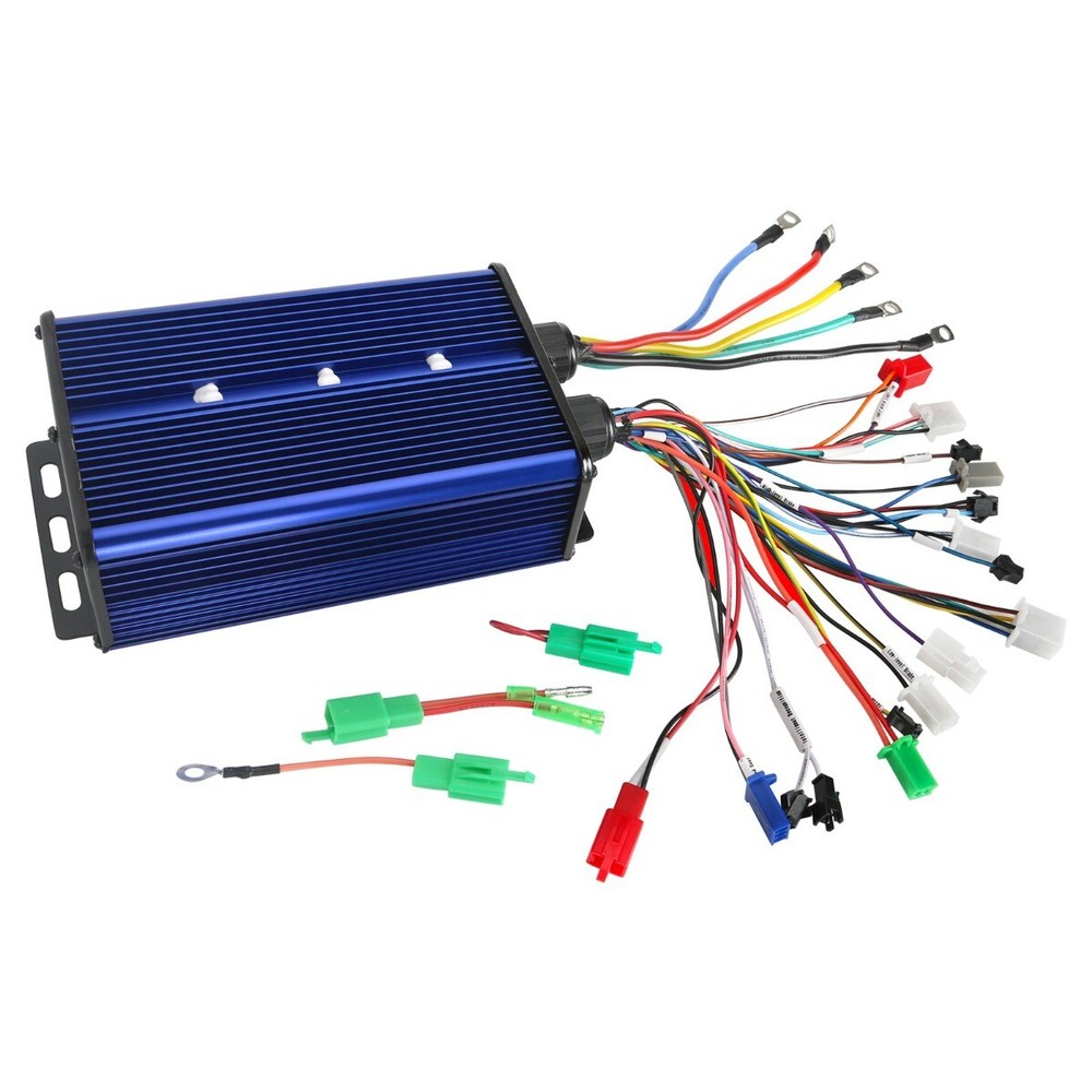 48V 60V 72V 3000W Hub Motor Brushless Controller 60A for Electric Bike E-Scootes