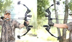 Compound Bow Kit,Hunting&Target,Limb Made in USA,Draw Weight 20-70lbs Adjusta…