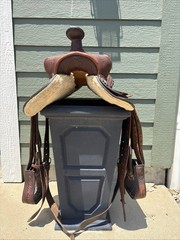 Simco 14” Western Pleasure / Trail Saddle