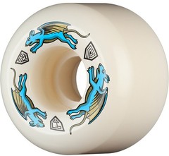 Powell Peralta Dragon Formula Nano Rats White AA2 56mm 97a Skateboard Wheels