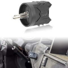 SAUTVS Sporty Key Holder for Polaris RZR Ranger Sportsman, normal, Black