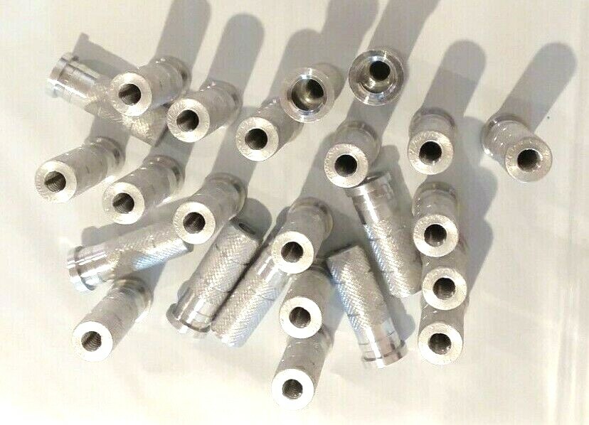 Crossbow Bolt Aluminum Threaded Inserts Field Points Broadhead 8.8mm OD 7.6mm ID