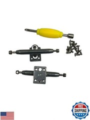 LEEFAI Pro Fingerboard Trucks 29/32/34/36mm G4 -Raw Metal Color-Inverted King