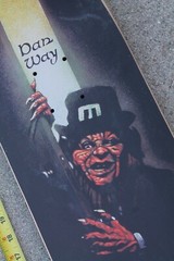 101 Danny Way Leprechaun Slick Prime Plan B 8x31in. Vintage 90’s Skateboard Deck