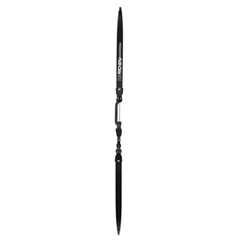 Archery ILF Bow 62″ Recurve Bow RH Aluminum Riser 12X Carbon Arrows 25-60lbs