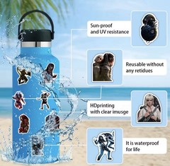25 Piece Mix Lot 2” Predator Horror Movie Stickers Water Bottles, Waterproof