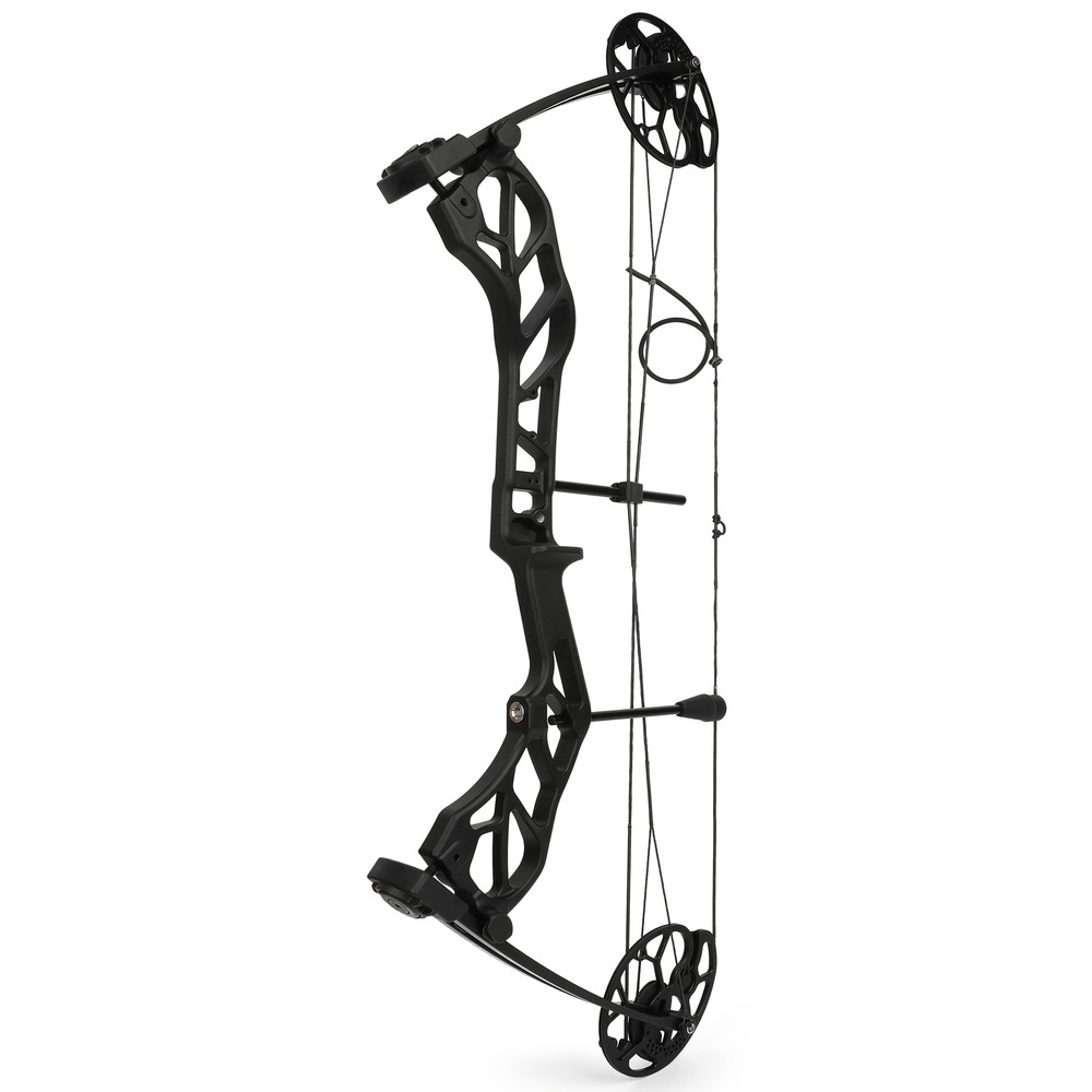 Compound Bow Arrow Set 19-70lbs Adjustable Adult Aluminum 320fps Archery Hunting