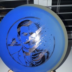 Doomsday Disc Chemtrail With Zebra Sliver And Black Foil 176 Grams